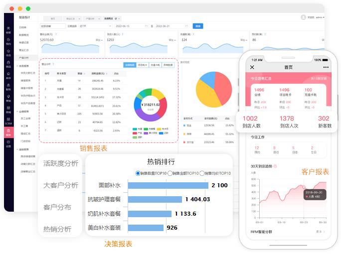 美容门店管理软件